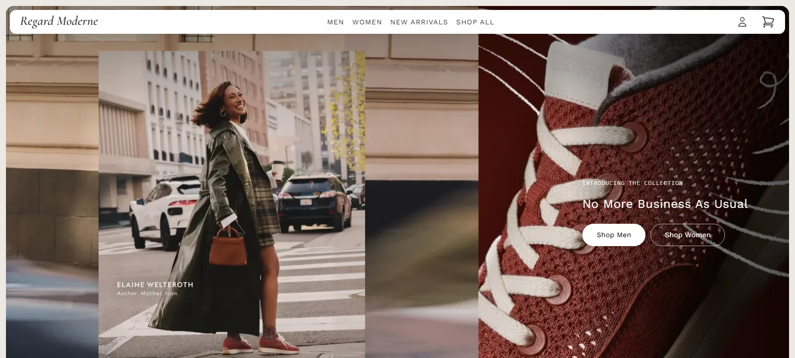Regard Moderne Shopify storefront