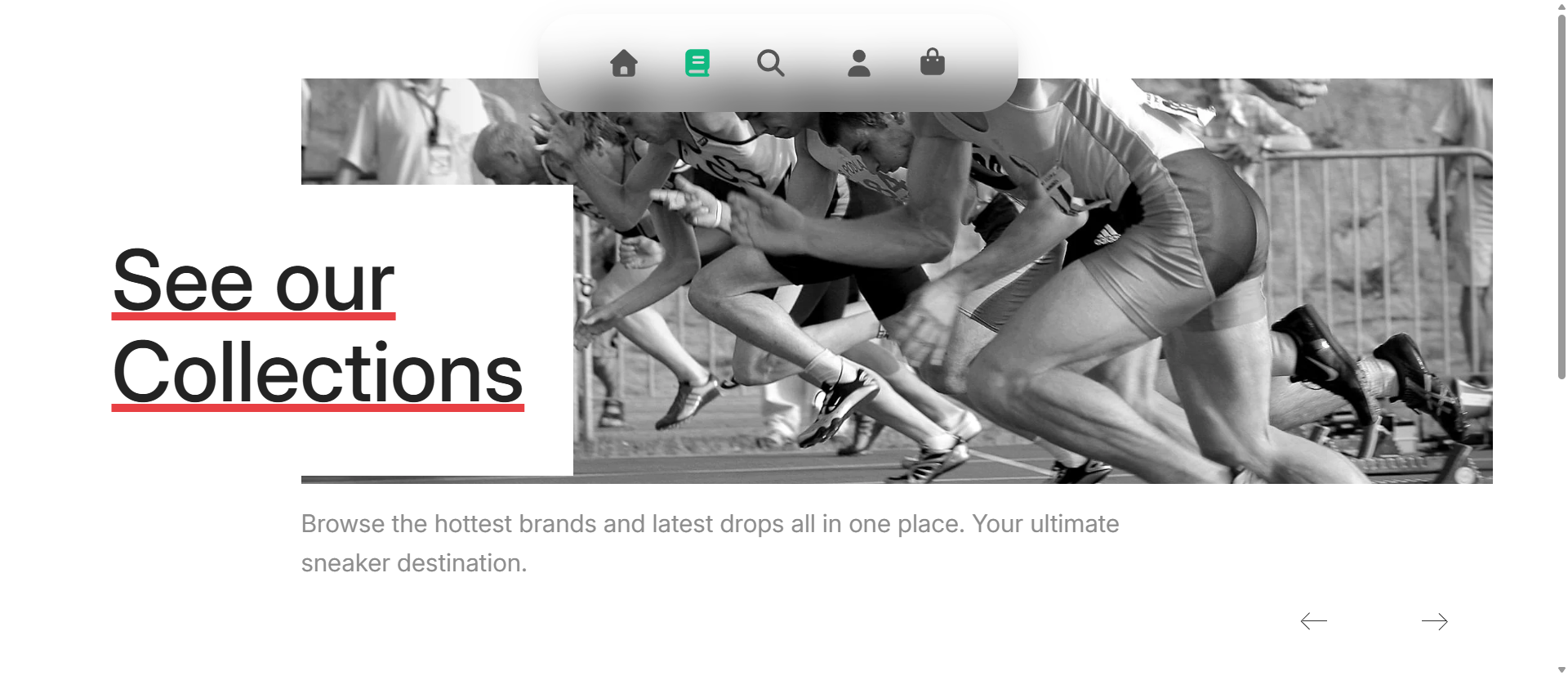 The Sneakers Stop Shopify store screenshot